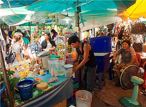 食品市场,曼谷