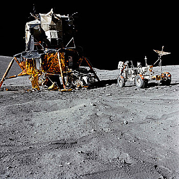 登月舱,月球车,阿波罗16号