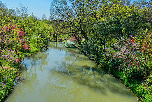 扬州瘦西湖景观