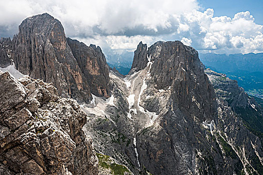 山,帕拉,右边,多,白云岩,特兰提诺阿尔托阿迪杰,意大利,欧洲