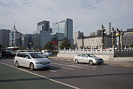 西安古城街景