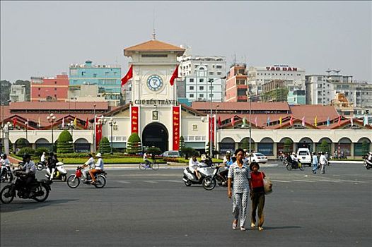 胡志明市,西贡,越南