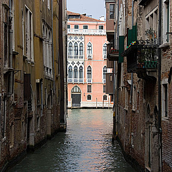 住宅,威尼斯,运河