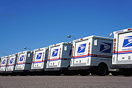 邮政,卡车,佛罗里达,美国