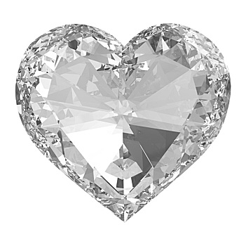 漂亮,钻石,心形