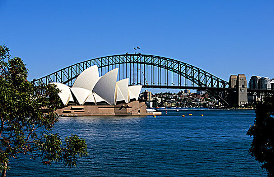 澳大利亚,悉尼,剧院,海港大桥
