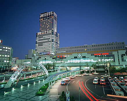 札幌,车站,北方,出口