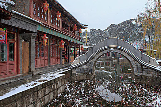 颐和园雪景