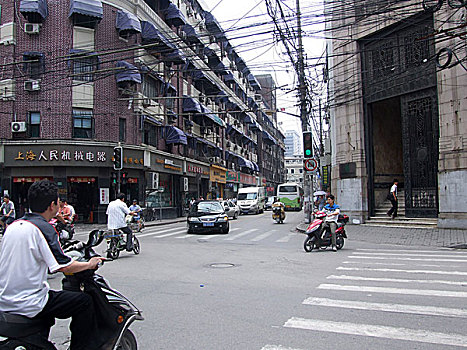 上海城市江西中路建筑