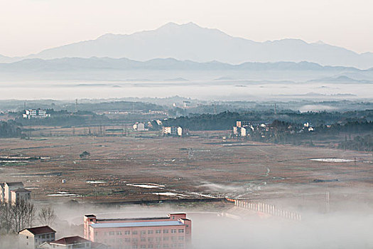 雾海,风景如画