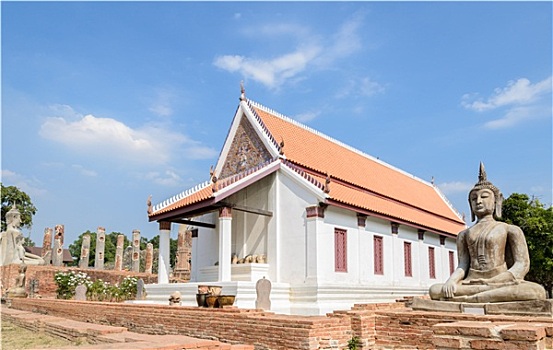 古老,佛教寺庙,泰国
