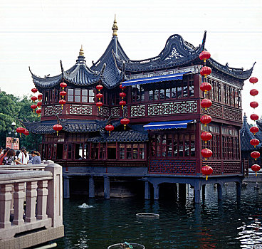 上海城隍庙湖心亭