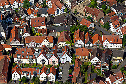历史,半木结构房屋,东方,北莱茵威斯特伐利亚,德国