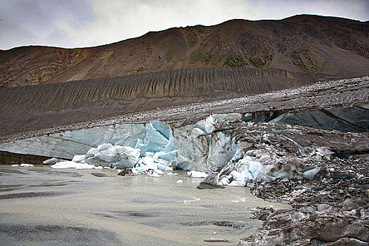 西藏然乌仁龙巴冰川
