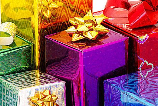 圣诞节,盒子,礼物