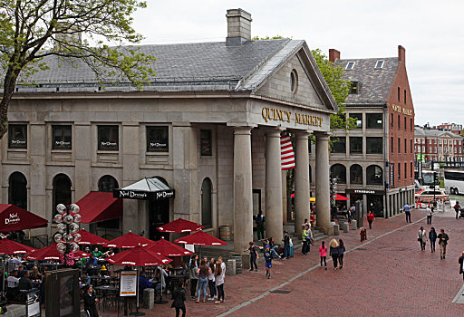 美国波士顿昆西市场,quincy,market