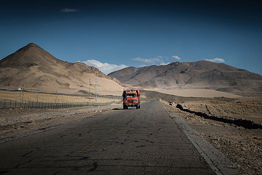 西藏,公路,卡车,客车