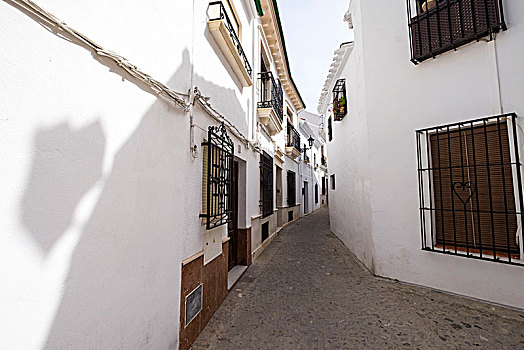白色,建筑,别墅,附近,中心,科多巴,安达卢西亚,南方,西班牙