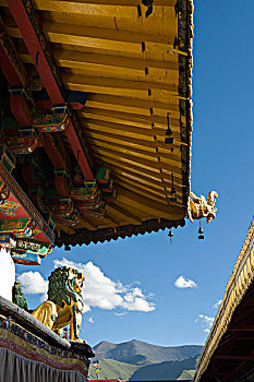 西藏拉萨大昭寺建筑