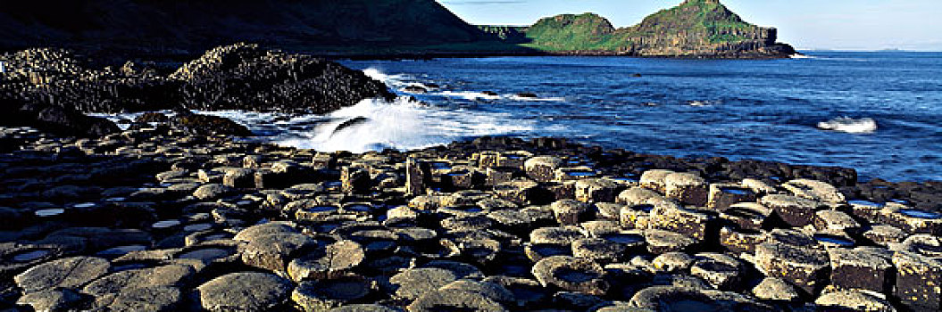 岩石,海岸线,爱尔兰