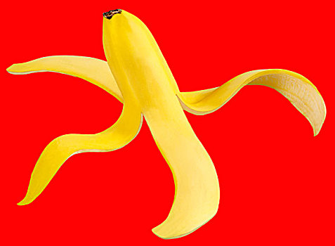 香蕉皮,红色,奢华