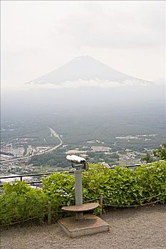 风景,富士山