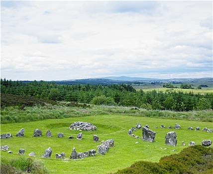 石头,圆,北爱尔兰