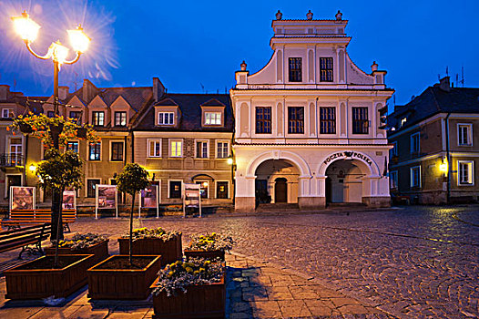 邮局,桑多梅日,斯维特克里斯基,省,波兰,欧洲