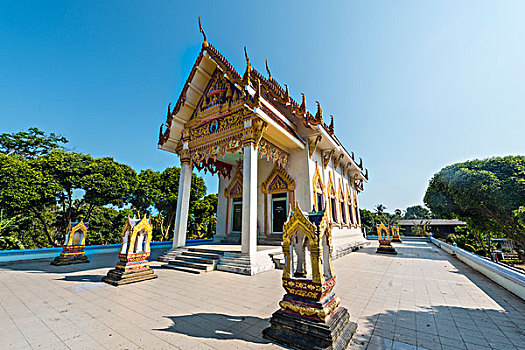佛教寺庙,寺院,苏梅岛,苏拉塔尼,泰国,亚洲