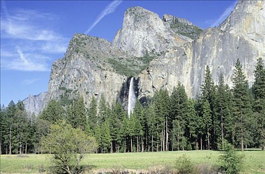 美国,加利福尼亚,优胜美地国家公园,优胜美地山谷