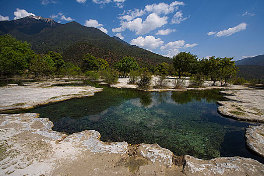 云南,白水台