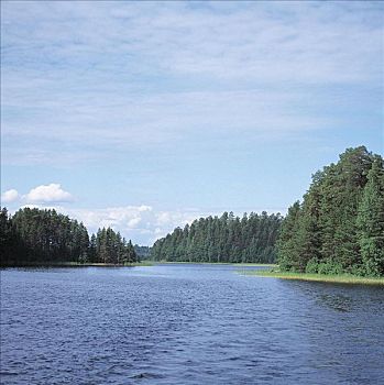 河,芬兰,斯堪的纳维亚,欧洲