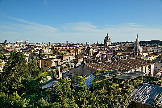 罗马,屋顶,风景,古代建筑,意大利