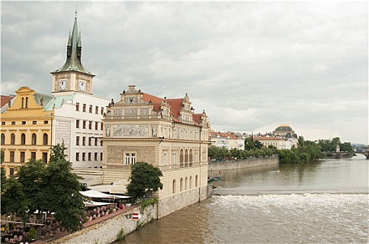 伏尔塔瓦河,布拉格,捷克共和国