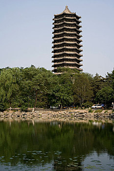 北京大学内水塔