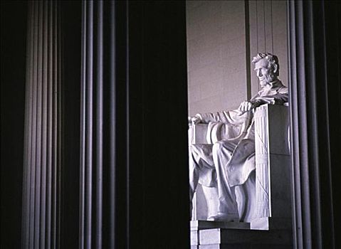 林肯纪念馆,华盛顿,美国