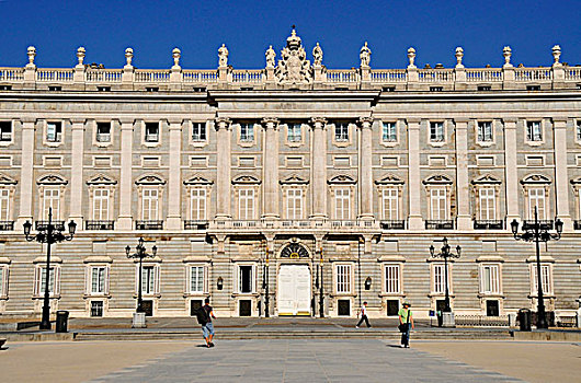建筑,皇宫,马德里,西班牙,伊比利亚半岛,欧洲