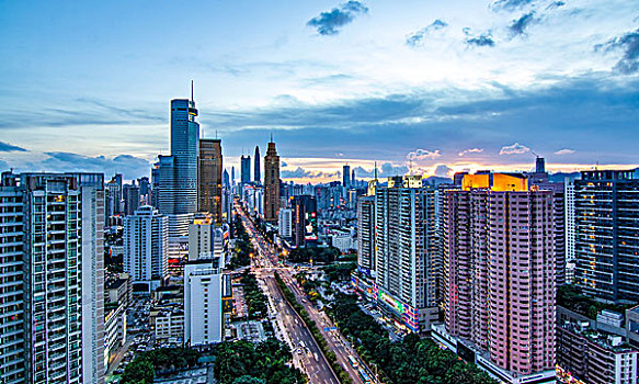 深圳城市夜景