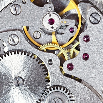 背景,钢铁,机械,钟表机械