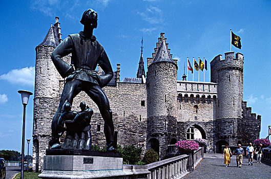 比利时,安特卫普,城堡