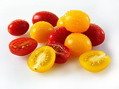 黄色,红色,西红柿