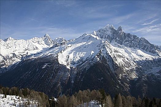 山峦,法国阿尔卑斯山