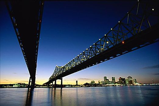 新奥尔良大桥,新奥尔良,路易斯安那,美国