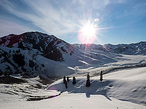 雪山