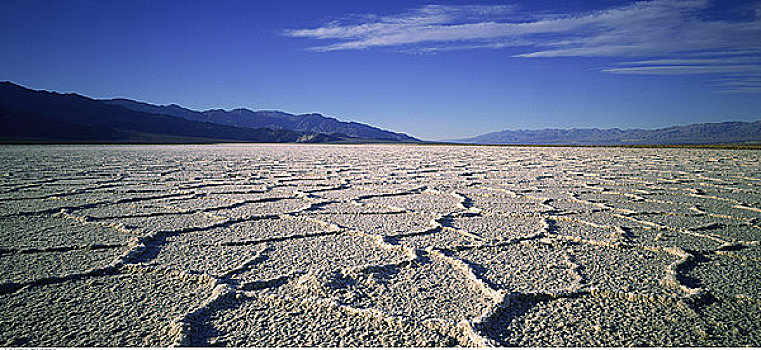 盐滩,死亡谷国家公园,加利福尼亚,美国