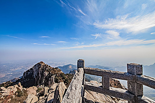 山东省泰安市泰山自然景观