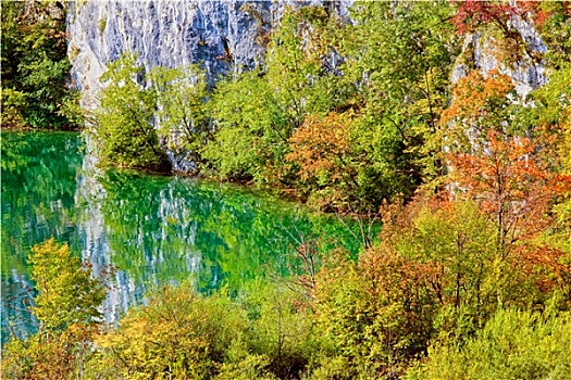 高山湖,风景