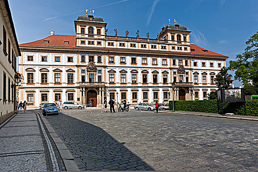 历史,管理,建筑,宫殿,城堡区,布拉格,捷克共和国,欧洲