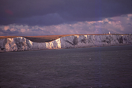 南,悬崖,海洋,多佛,英格兰,20世纪,艺术家
