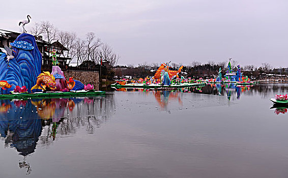 2018东方盐湖城民俗灯会